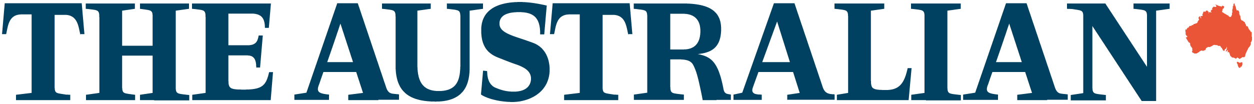 The australian logo vector